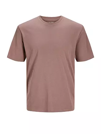 JACK & JONES | T-Shirt Slim Fit "JJEORGANIC" | rosa